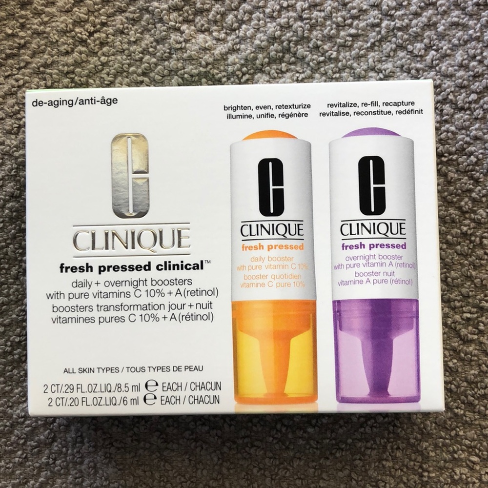 Clinique Fresh Pressed Clinical NWT